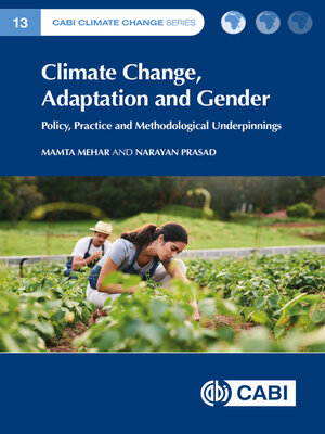 cover image of Climate Change, Adaptation and Gender